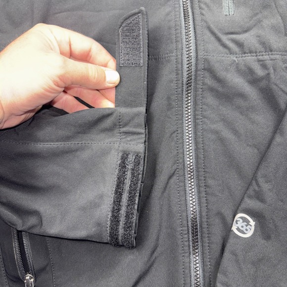 Eddie Bauer 365 Men's Size Large Black Full Zip Fleece Lined Outdoor Jacket NICE - Picture 9 of 16